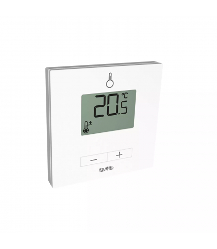 Regulator temperatury LPW-21 Exta Life prosty 230V biały bezprzewodowy