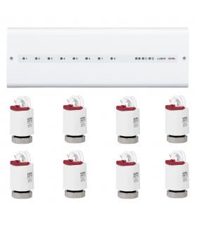 ODŁOGOZESTAW DO STEROWANIA WODNYM OGRZEWANIEM PWYM (LLM-01 x 1 SZT., SOP-01 x 8 SZT.) ZSP-01