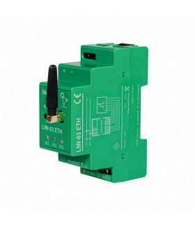 LICZNIK IMPULSÓW 3-KANAŁOWY ETHERNET + WI-FI LIW-03 ETH
